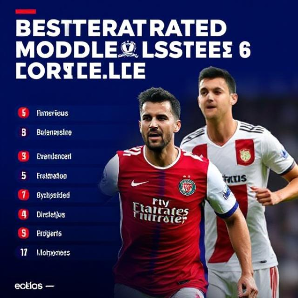 Best-Rated Midfielders in Europe’s Top Five Leagues