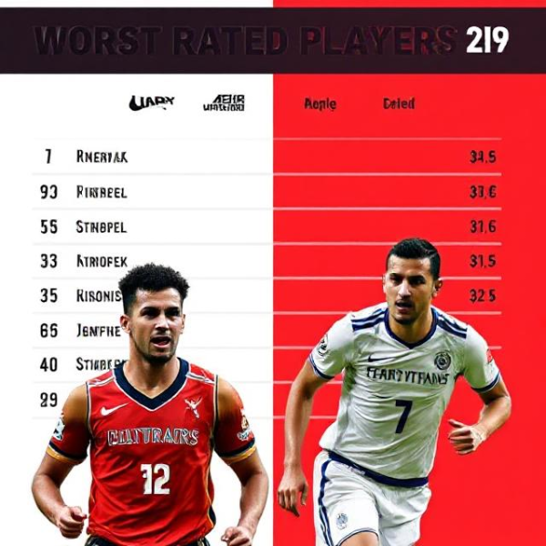 Worst Rated Players of the Season So Far