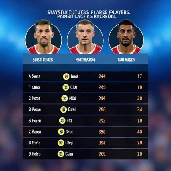 How Substitutes Are Rated Compared to Starting Players