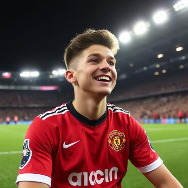 Young Star Reacts to His First-Ever Senior Goal